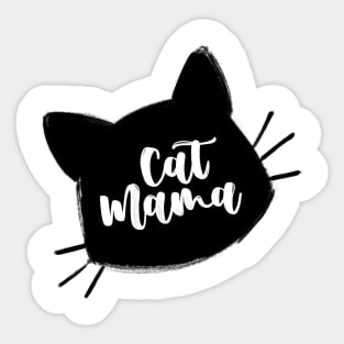 Cat mama Sticker